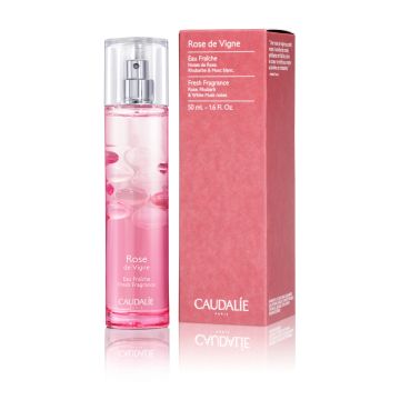 CAUDALIE Rose de Vigne - Eau Fraîche parfumante pour tous types de peaux - 50ml
