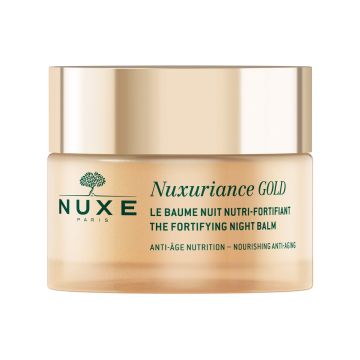 NUXE Nuxuriance Gold - Le baume nuit nutri-fortifiant anti-âge nutrition pour peaux sèches et fragilisées par l'âge - 50ml