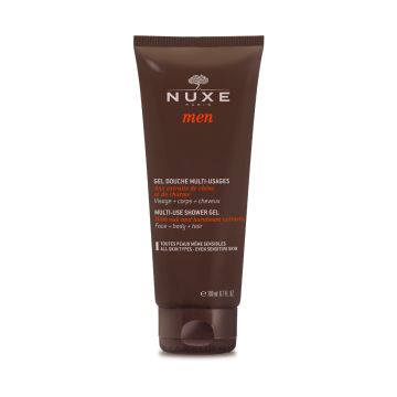 NUXE Men - Gel douche multi-usages visage cheveux et corps pour tous types de peaux même sensibles - 200ml