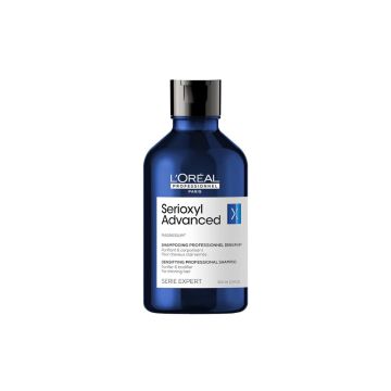 L'ORÉAL PROFESSIONNEL Serioxyl Advanced - Shampooing professionnel densifiant, purifiant et corporisant pour cheveux clairsemés