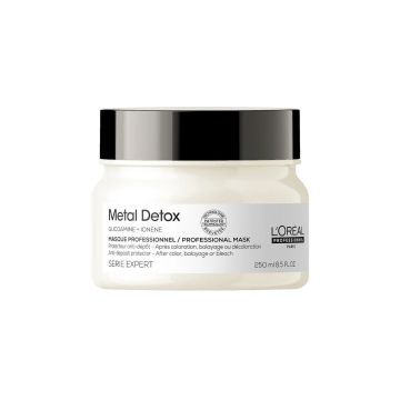 L'ORÉAL PROFESSIONNEL Metal Detox - Masque professionnel protecteur anti-dépôt après coloration, décoloration ou balayage