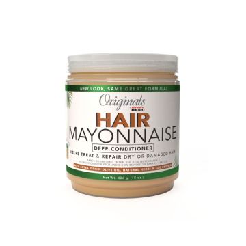 ORIGINALS Hair Mayonnaise Deep Conditioner - Masque capillaire réparateur hydratant pour cheveux abîmés ou surtraités - 426g