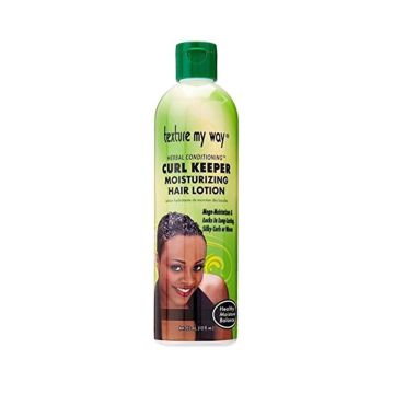 TEXTURE MY WAY Curl Keeper Lotion - Lotion coiffante légère définissante et hydratante pour cheveux bouclés et frisés - 355 ml