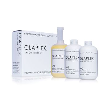 OLAPLEX Salon Intro Kit - N°1 Bond Multiplier 525ml + N°2 Bond Perfector 525ml x2