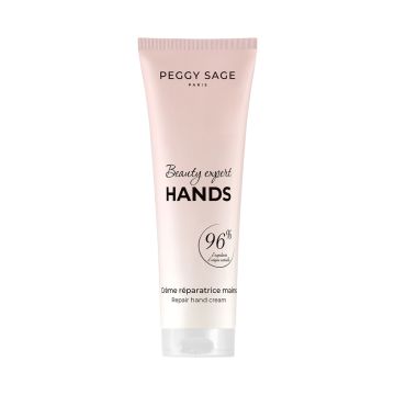 PEGGY SAGE Crème Réparatrice Beauty Expert Hands - Crème hydratante réparatrice pour mains abîmées desséchées - 100 ml
