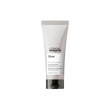 L'ORÉAL PROFESSIONNEL Silver - Soin professionnel neutraliseur et raviveur d'éclat pour cheveux gris et blancs - 200ml