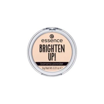 ESSENCE Brighten Up! Banana Powder - Poudre compacte matifiante translucide