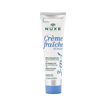 NUXE Crème Fraîche de Beauté - Crème hydratante 3-en-1 48H visage et yeux - 100ml