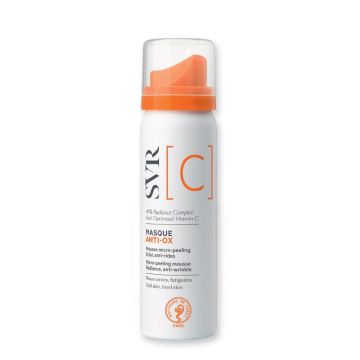 SVR [C] Masque Anti-Ox - Mousse micro-peeling éclat anti-rides pour peaux ternes et fatiguées - 50ml