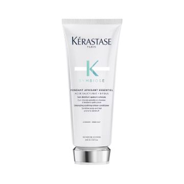 KERASTASE Symbiose Fondant Apaisant Essentiel - Soin démêlant apaisant cellulaire pour cuir chevelu sensible et cheveux à tendance pelliculaire