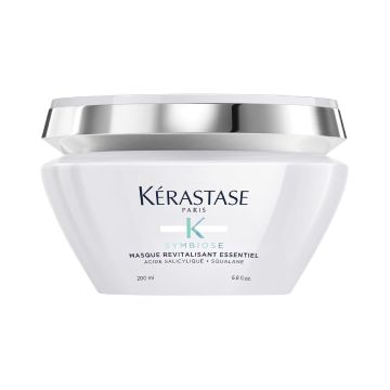 KERASTASE Symbiose Masque Revitalisant Essentiel - Masque anti-pelliculaire pour cheveux abîmés à tendance pelliculaire
