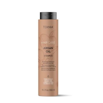 TEKNIA Argan Oil Shampoo - Shampooing sans sulfate hydratant à l'huile d'argan cheveux normaux à secs - 300ml