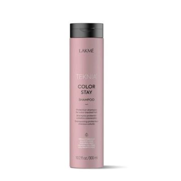 TEKNIA Color Stay Shampoo - Shampooing sans sulfate protecteur éclat des cheveux colorés - 300ml