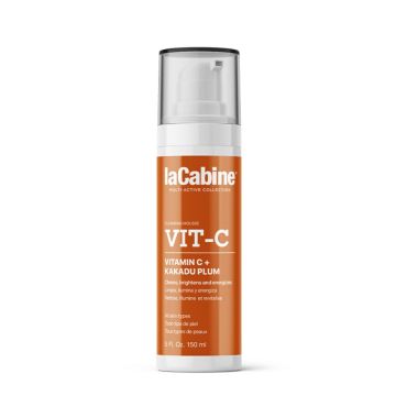LA CABINE Vit-C Cleansing Mousse - Mousse nettoyante énergisante à la vitamine C pour tous types de peaux - 150ml